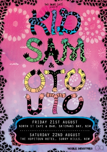 Kid Sam and Otouto Tour Poster